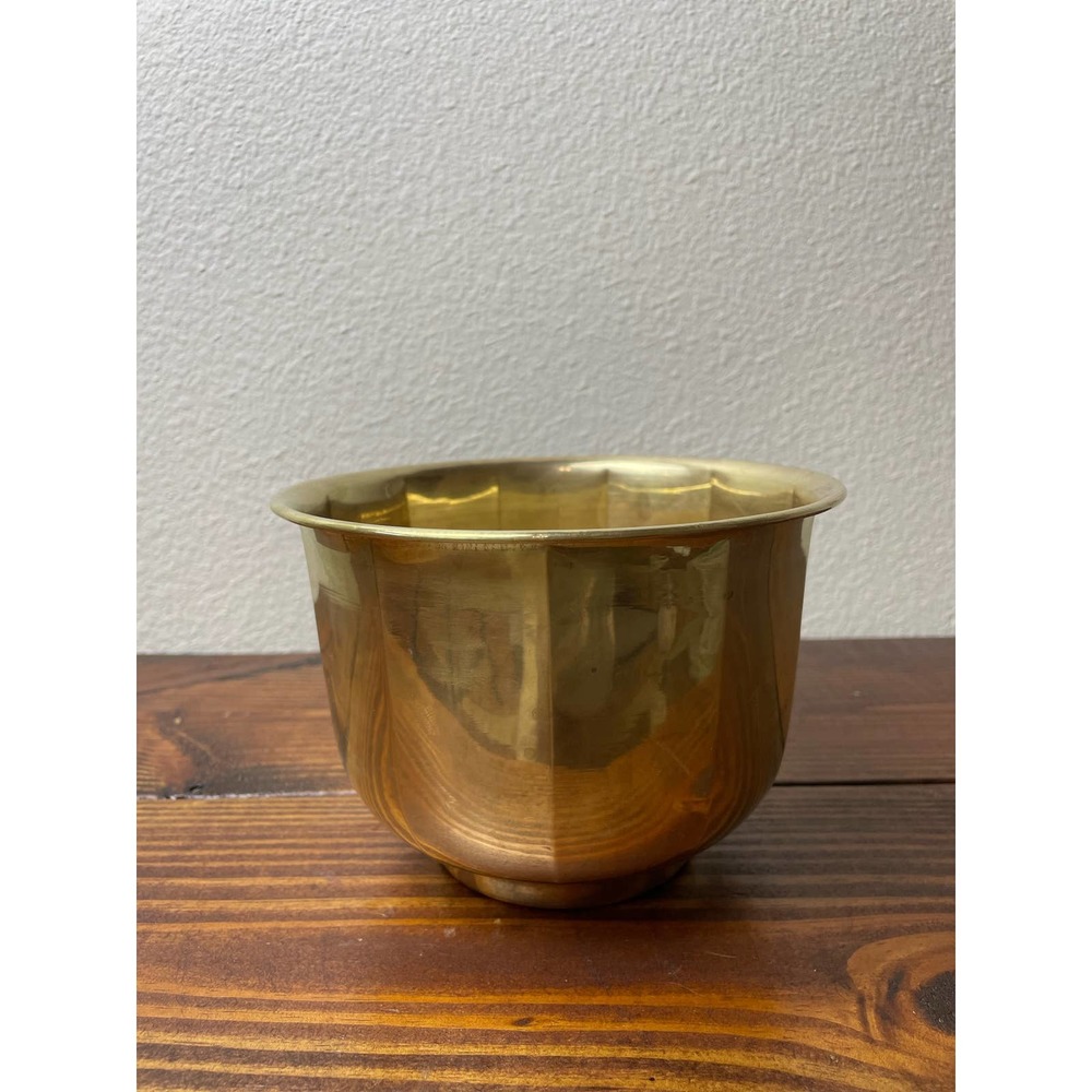 Brass Planter Made in India Flower Pot for Indoor/Outdoor Plant & Home Decor